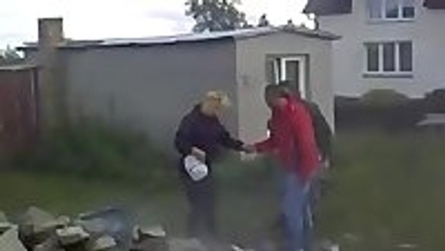 Close Call For Rally Spectators