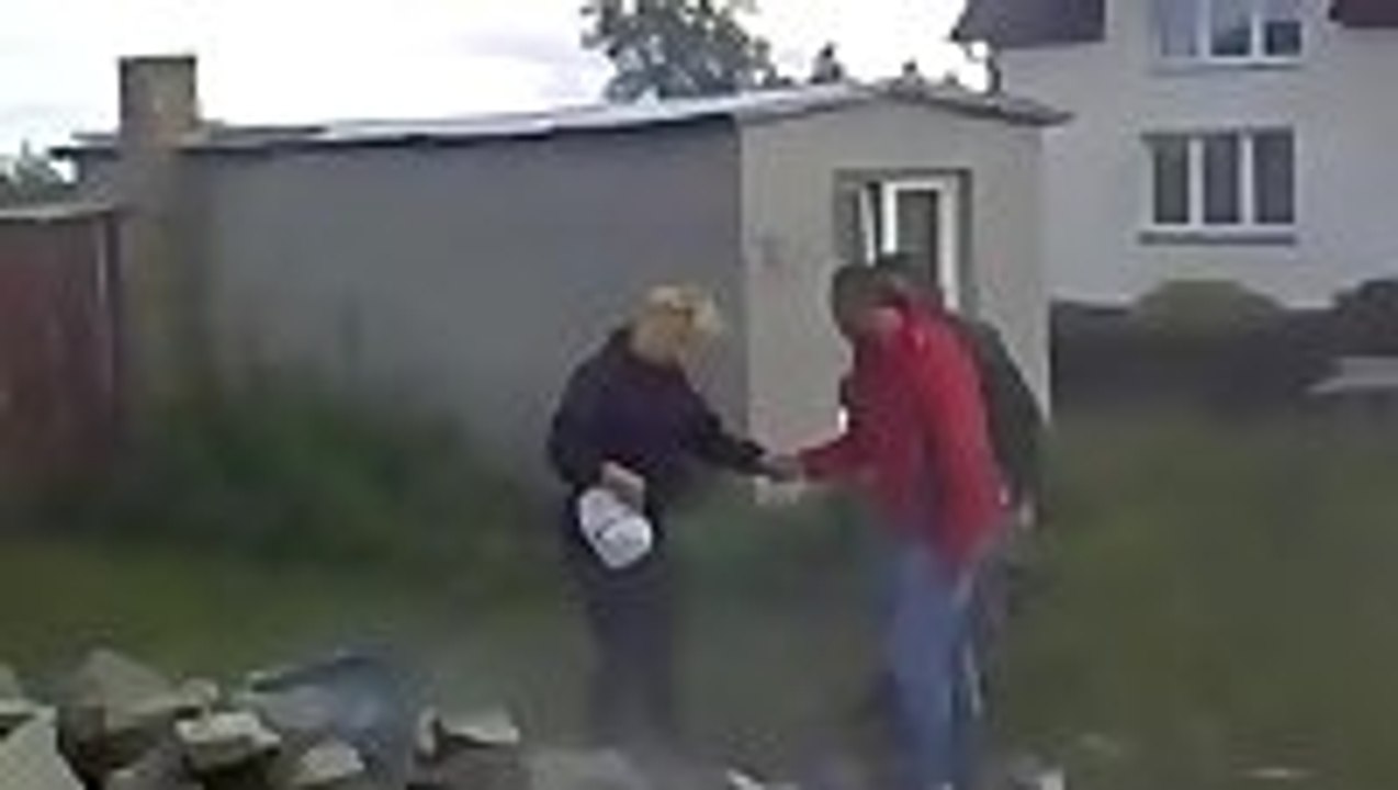 Close Call For Rally Spectators