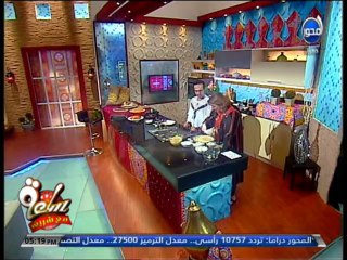 #ساعة_مع_شريف - طريقة عمل كشك بالفراخ وتفسير الجزء العاشر من القرأن الكريم