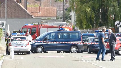 Un homme armé retranché chez lui à Albert