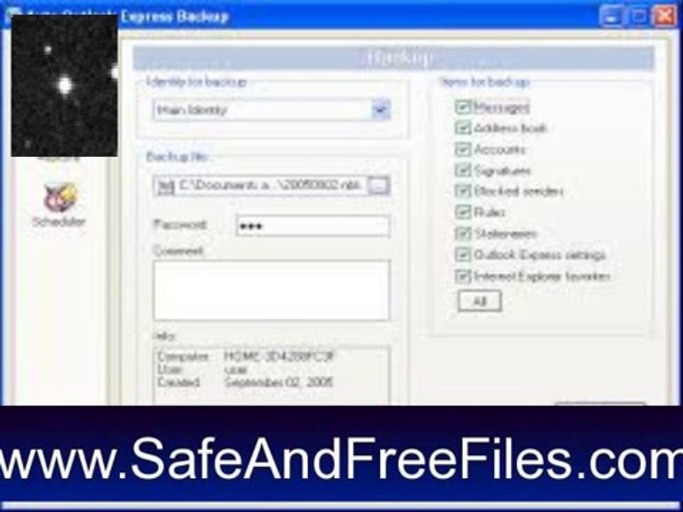 Get Auto Outlook Express Backup 2.0.2 Activation Key Free Download