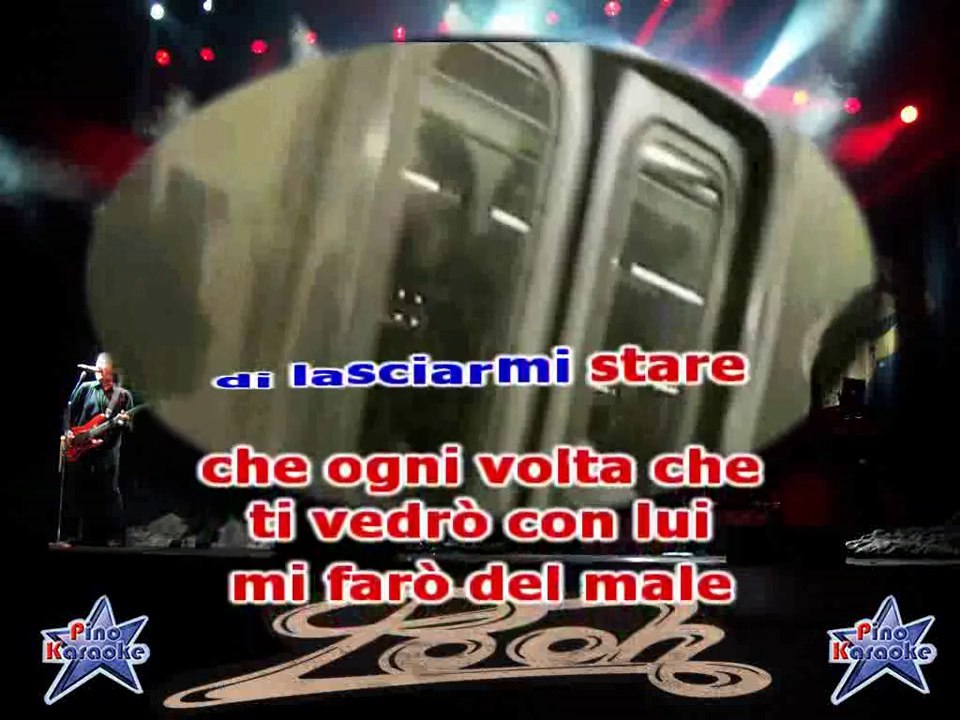Pooh - La donna del mio amico (karaoke) key -3
