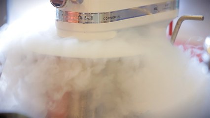 Making ice cream in 60 seconds