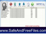 Get AZ document to PDF converter Serial Number Free Download