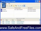Get Backup Watcher for MySQL 1.9 Activation Code Free Download