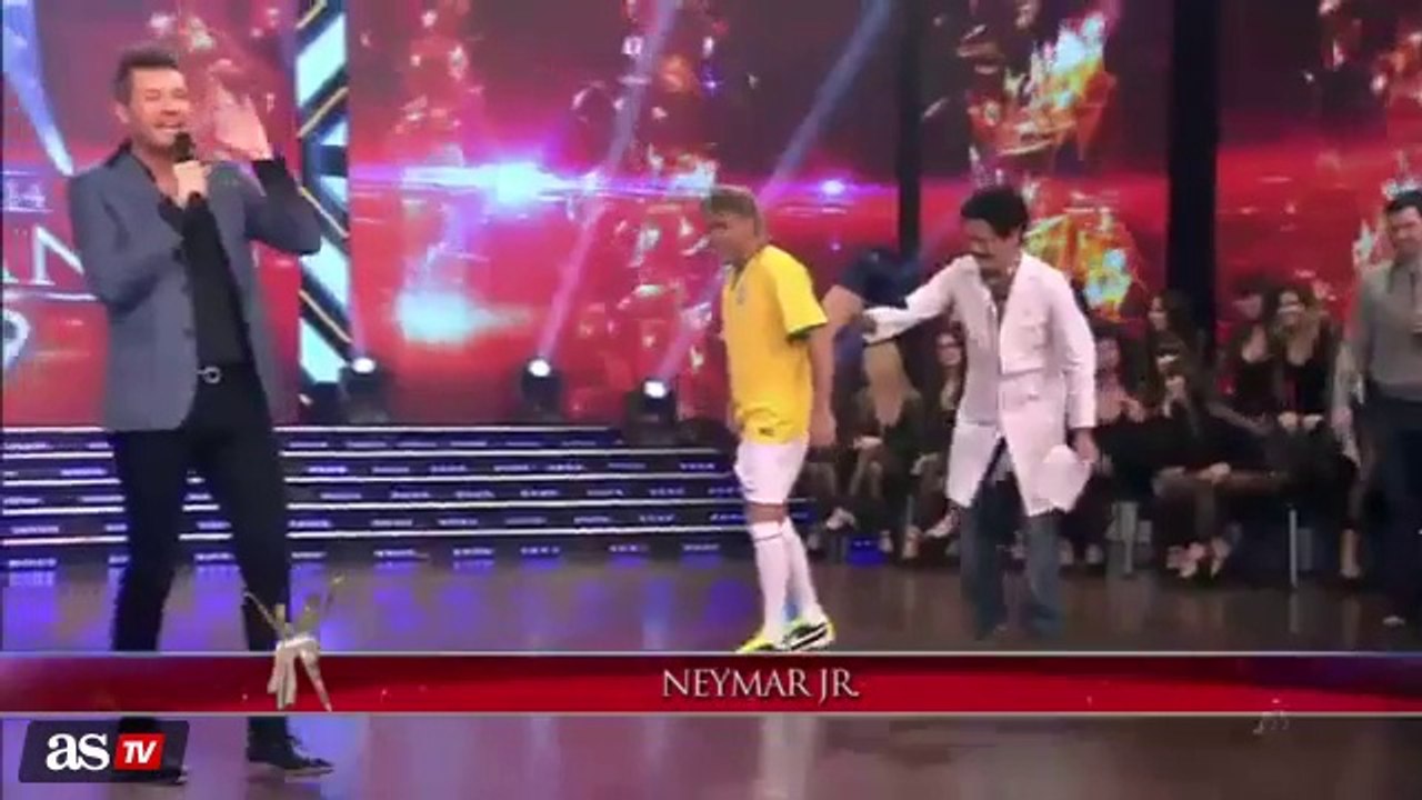 La parodia de la lesión de Neymar | Brasil vs Colombia | Mundial FIFA 2014 | Neymar injury