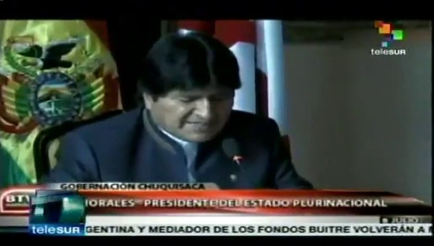 Rechaza Evo que Chile reste competencia de la CIJ sobre diferendo