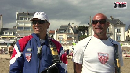 Quiberon - Les Nageurs-Sauveteurs CRS Police Nationale - TV Quiberon 24/7