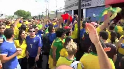 Football / L'ambiance monte à Belo Horizonte - 08/07