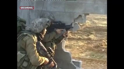 İSRAİL GAZZE'YE SALDIRDI