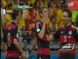 هدف ألمانيا الأول فى البرازيل لمولر | تعليق رؤوف خليف
