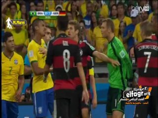 مارسيلو "الممثل" يشعل فتيل "خناقة" بين البرازيل وألمانيا