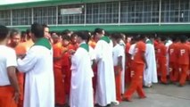 Christians converted in the prison.