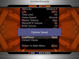 Sp kof 02 um (main menu/option) demo