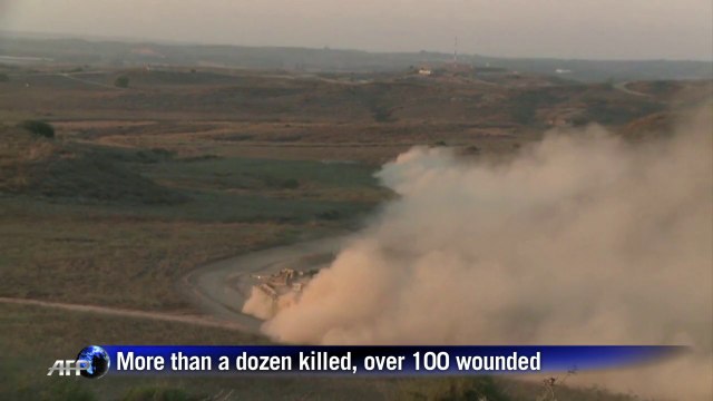 New Israeli air strikes against militants in the Gaza Strip