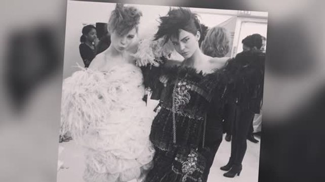 Kendall Jenner Walks The Runway At Chanel Fashion Show