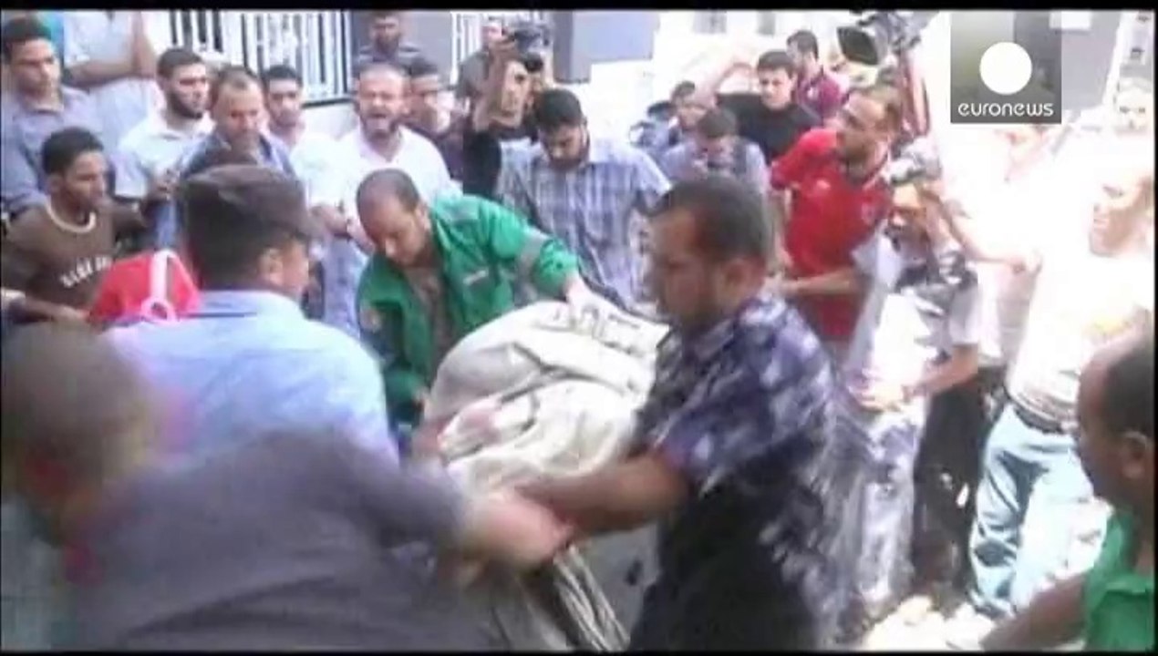 Al menos 16 palestinos muertos al comienzo de una gran ofensiva israelí contra Hamás