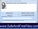 Get Convert Multiple Text Files To PDF Files Software 7.0 Serial Number Free Download