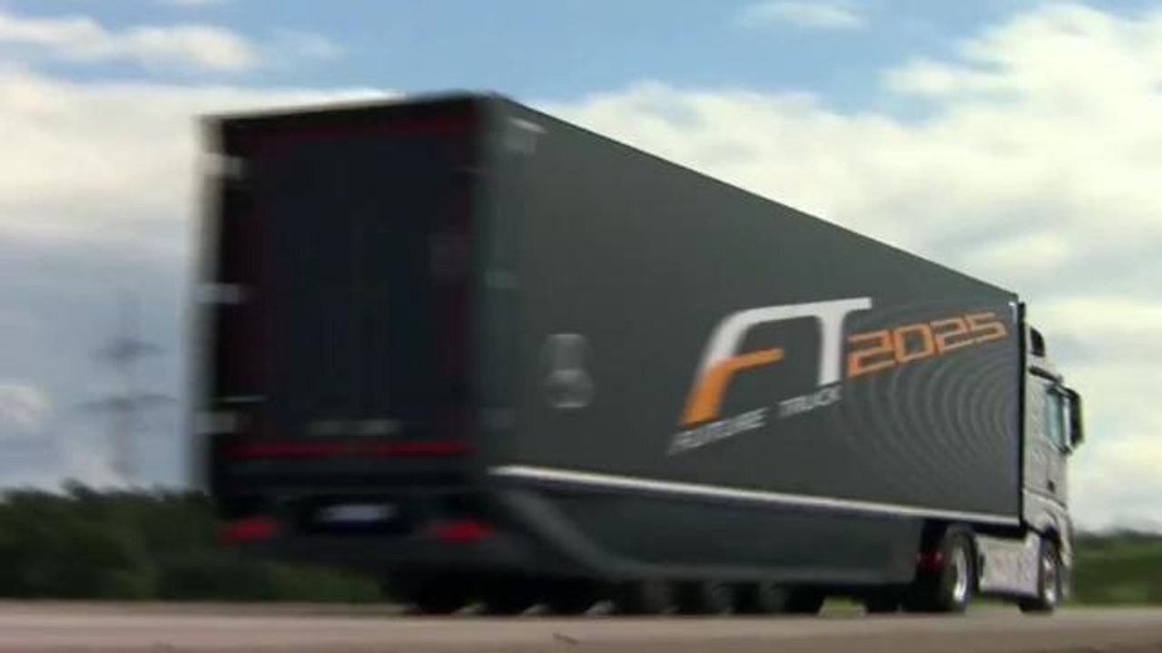 Cet énorme camion n’a pas de conducteur