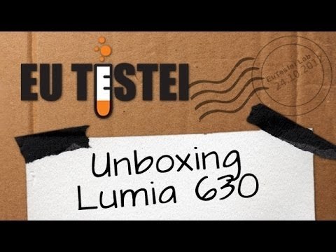Lumia 630 Nokia Smartphone - Vídeo Unboxing Brasil