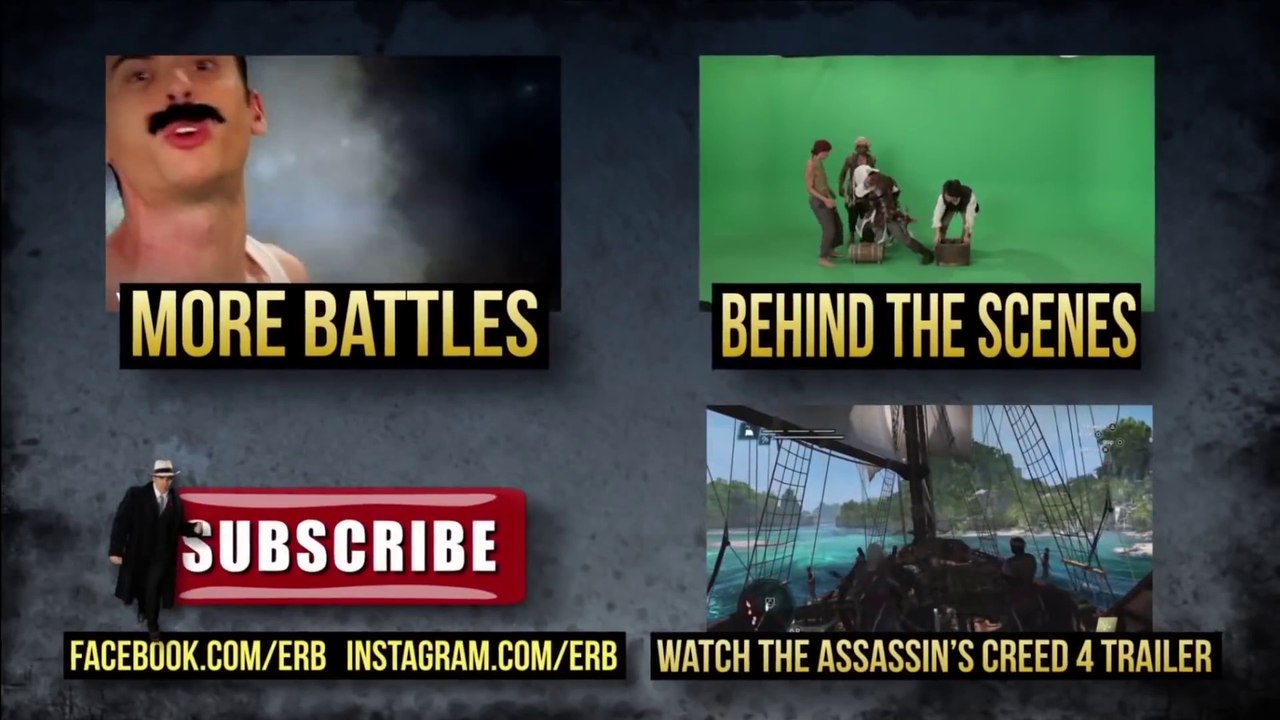 Blackbeard vs Al Capone. Epic Rap Battles of History