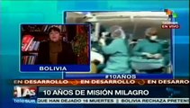 Misión Milagro ha atendido más de 51 mil personas en Bolivia