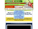 Discount on Surveys4checks.com - High Converting Paid Survey Megasite