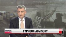 Typhoon advisory issued on Jeju island as Neoguri heads north