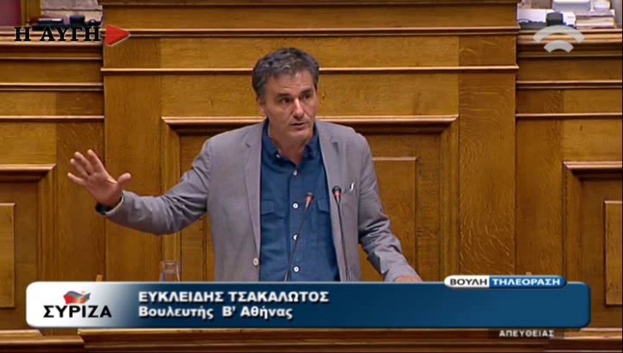 Ευκλείδης Τσακαλώτος για μικρή ΔΕΗ