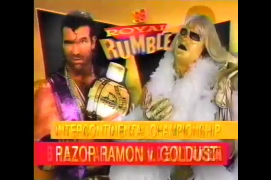 Road 2 Royal Rumble 96 Razor Ramon vs Goldust Storyline 2/2