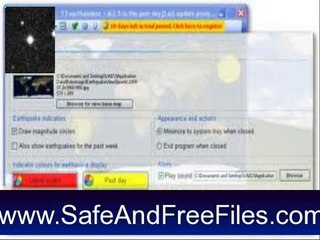 Get EarthquakeView 1.2 Activation Key Free Download