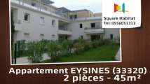 A louer - Appartement - EYSINES (33320) - 2 pièces - 45m²