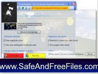 Get EarthquakeView 1.2 Serial Code Free Download