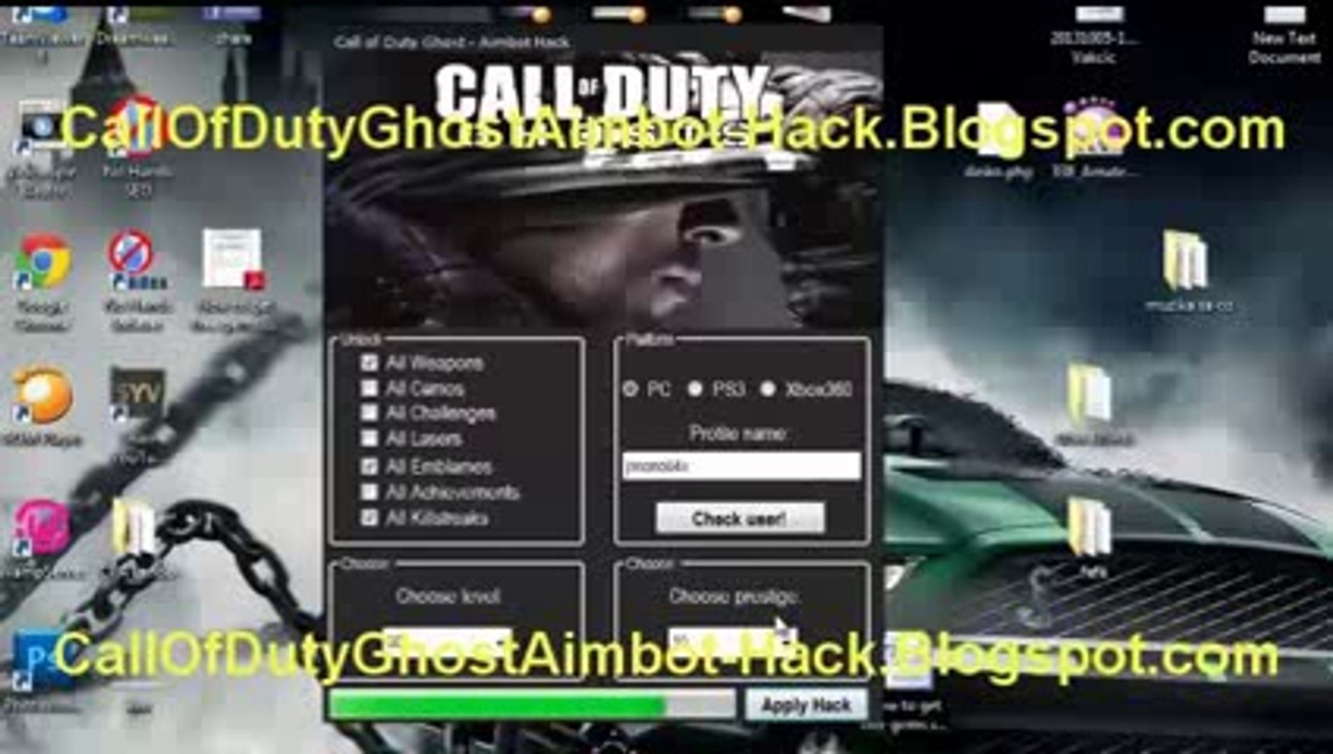 Ramkoers Merchandiser wij Call Of Duty Ghost Cheats with Prestige Hack Aimbot [PS3][Xbox 360][PC] -  video Dailymotion