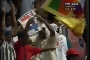 Sanath Jayasuriya 76 off 28 balls FASTEST 50 EVER! vs Pakistan 1996_x264