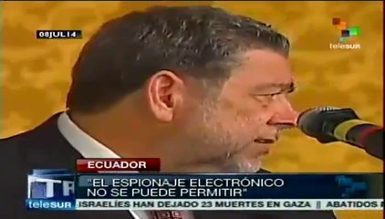Ministro de San Vicente y las Granadinas rechaza espionaje electrónico