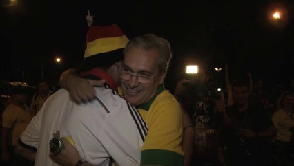 Brasil 2014 - La tristeza es de color 'verdeamarelo' en Belo Horizonte