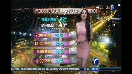 Mayte Carranco Hot Tight Dress 7-8-14