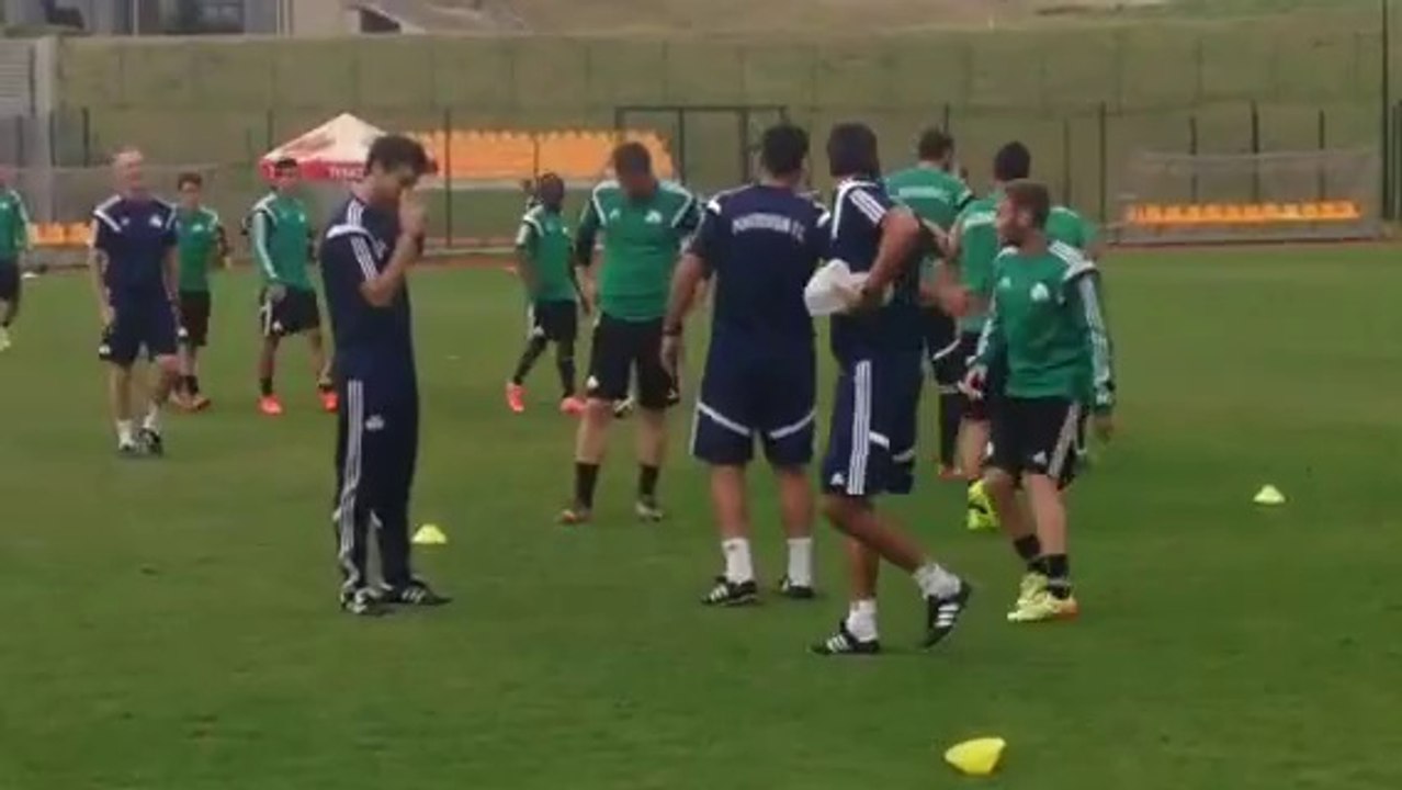 Προπόνηση Παναθηναϊκού στην Πολωνία