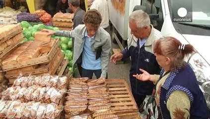 Slovyansk'ta hayat yavaşta olsa normale dönüyor