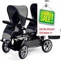 Clearance Peg Perego - Duette SW Stroller with Diaper Bag - Atmosphere Review