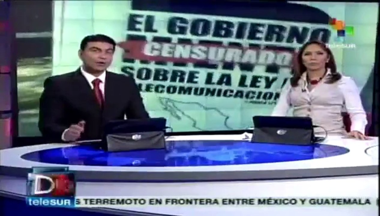Senado de México aprobó Ley Telecom, en medio de protestas