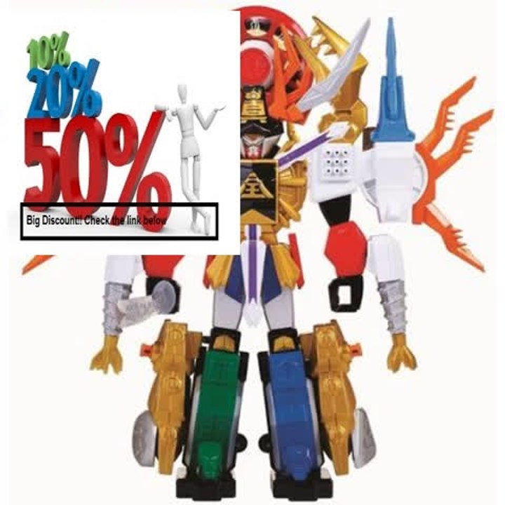 Discount Toy / Play Power Rangers Deluxe Megazord Samurai Gigazord. Toy, Robot, Figurines, Characters, Collection Game... Review