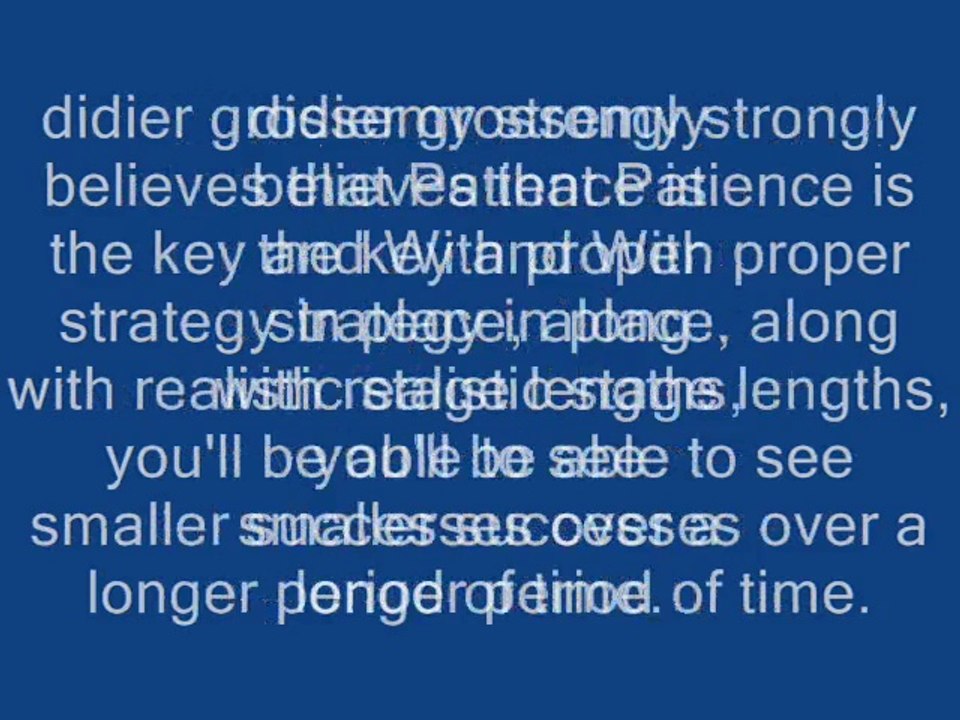 3 things to avoid for an unsuccessfull internet marketing by didier grossemy
