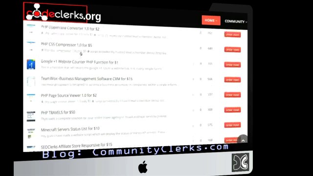 CodeClerks.xyz/ Micro-Marketplace Buy or Sell Software, Templates, Apps, PHP Scripts at Code Clerks CodeClerks