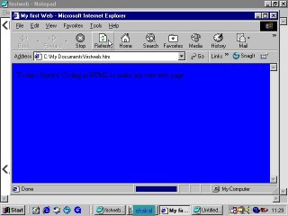 Set BGColor in Html5 Tutorial 3-3 in Urdu-hindi byshaikof