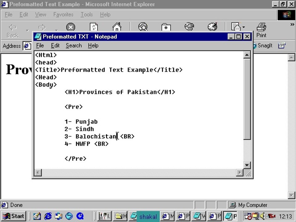 Html5 Tutorial 3-12 in Urdu-hindi Balochi &Bravhi shaikof baloch  www.shaigle.com
