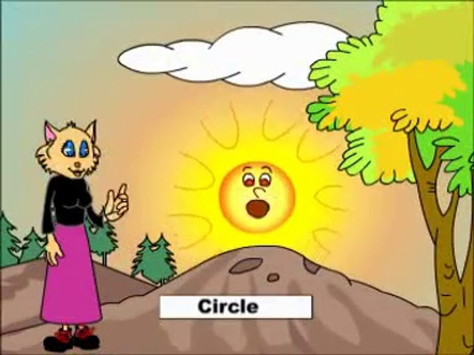 Animated Shapes || Kids Rhymes || English Animated Rhymes