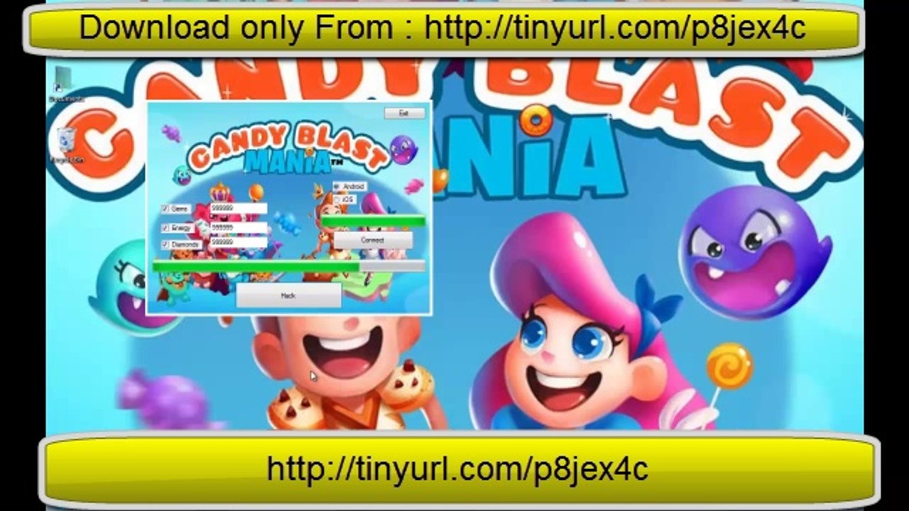 Candy Blast Mania Cheat Tool Android iOS Energy
