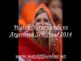 watch FIFA WC 2014 Semifinal highlights online Holland vs Argentina